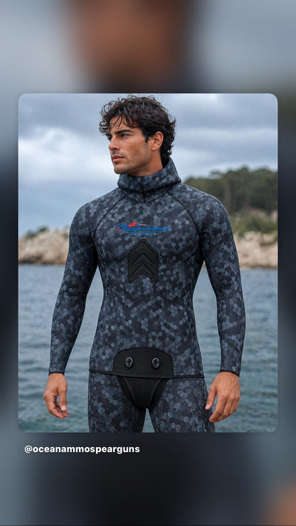 Mens Open Cell Titanium Wetsuits