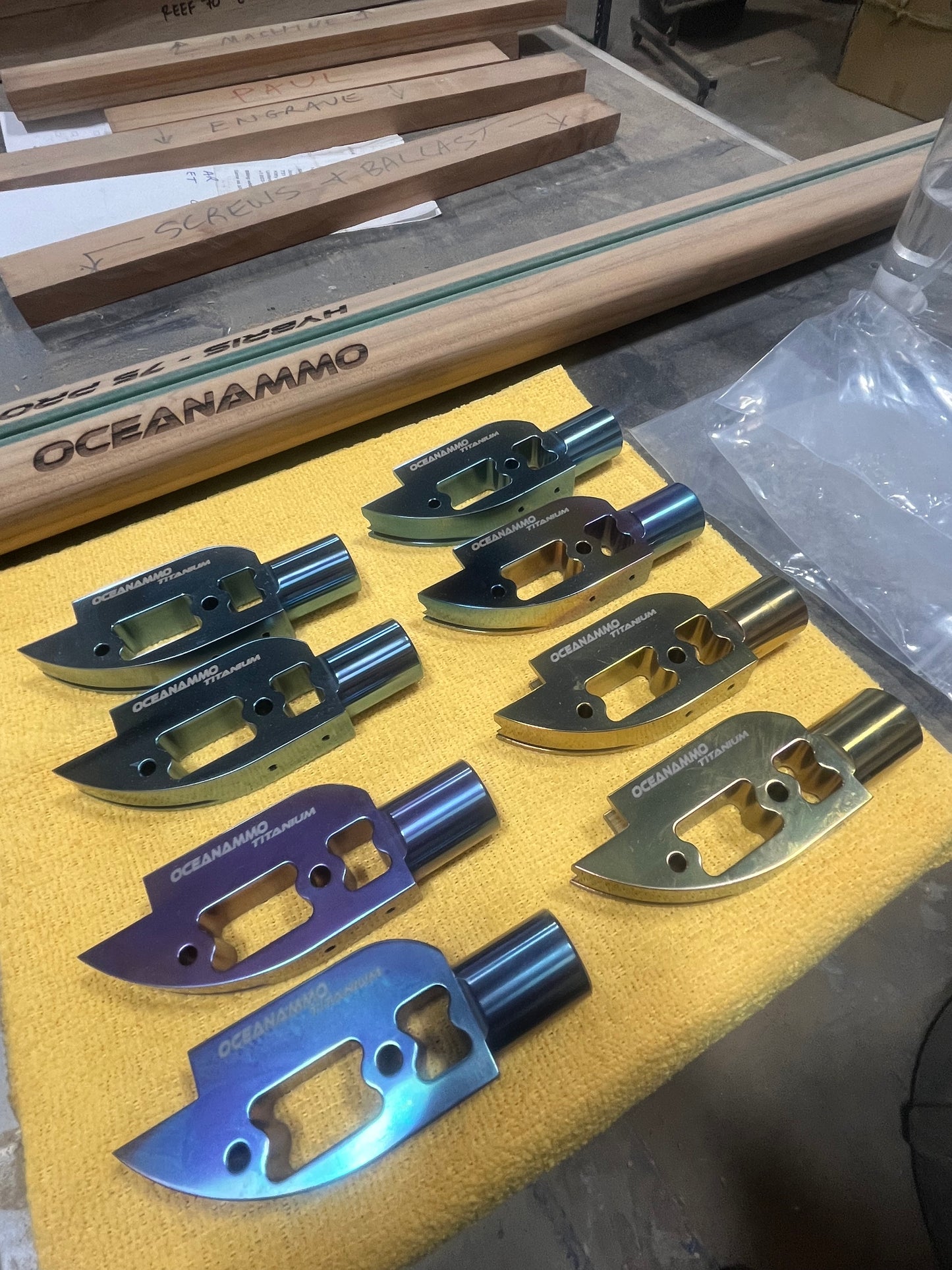 Titanium Roller Heads