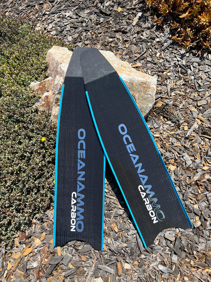 Oceanammo 3k Carbon Fiber Freediving Blades
