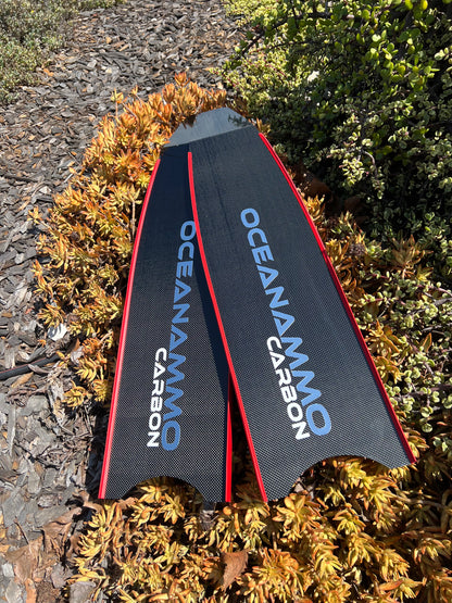 Oceanammo 3k Carbon Fiber Freediving Blades