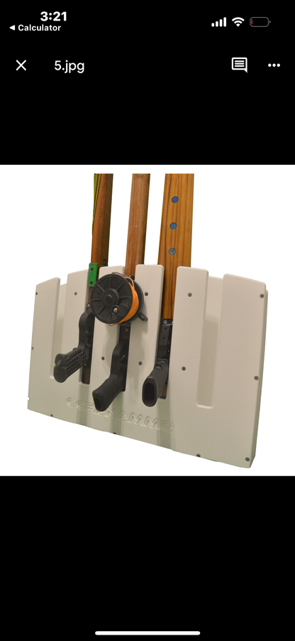 5 Speargun Boat Rack